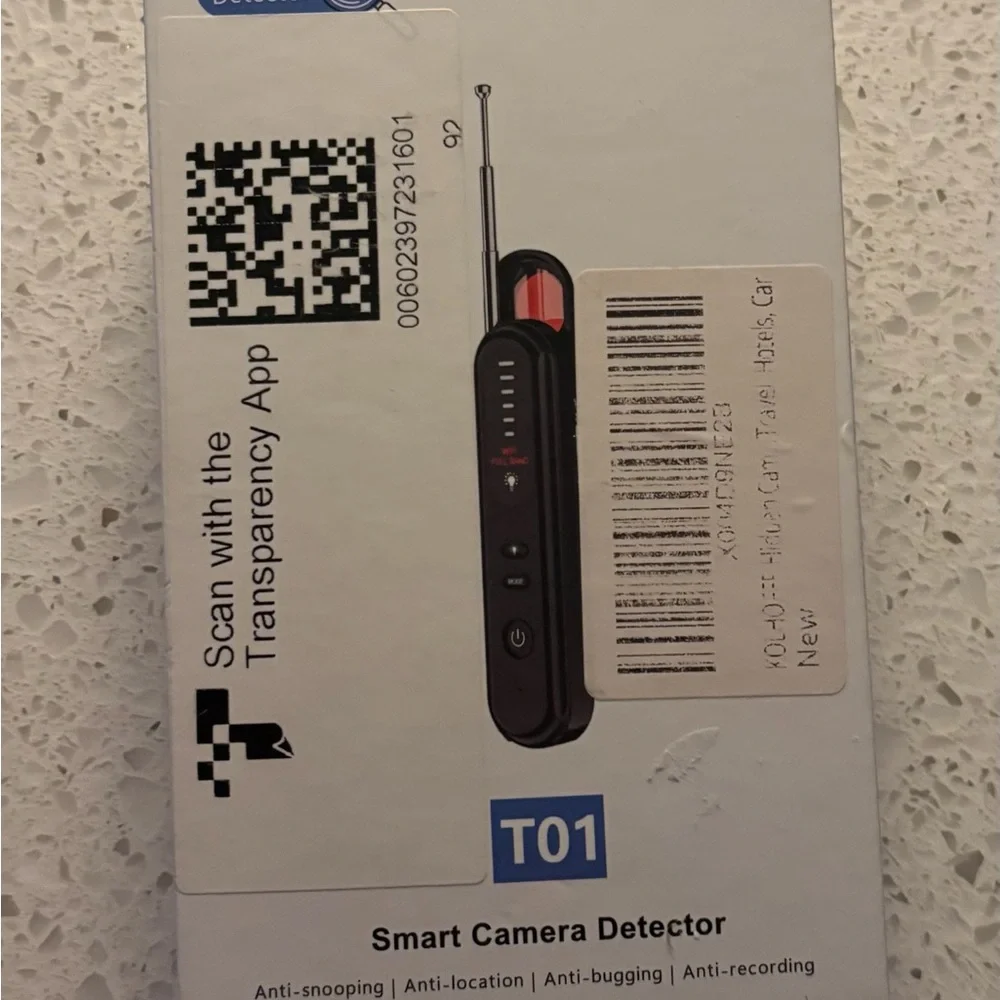 Smart Camera Detector, WiFi Enabled Black Digital Camera Scanner